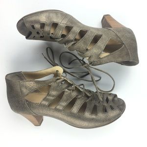 Paul Green Prague Lace Heel Sandal